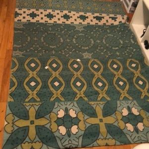 Home Goods Area Rug Teal Blue